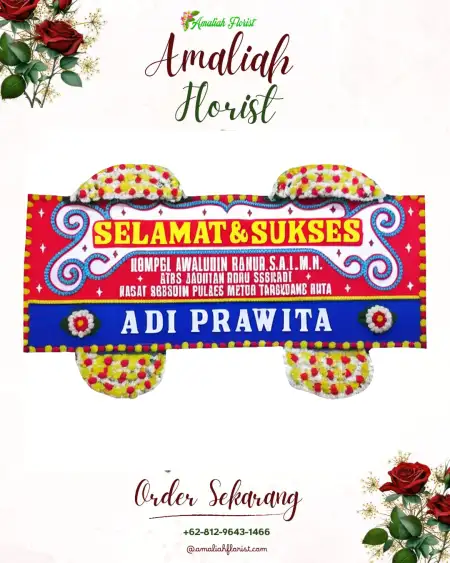 Papan Bunga Ucapan Selamat Sarimukti